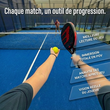 1080p FHD POV Camera for Padel